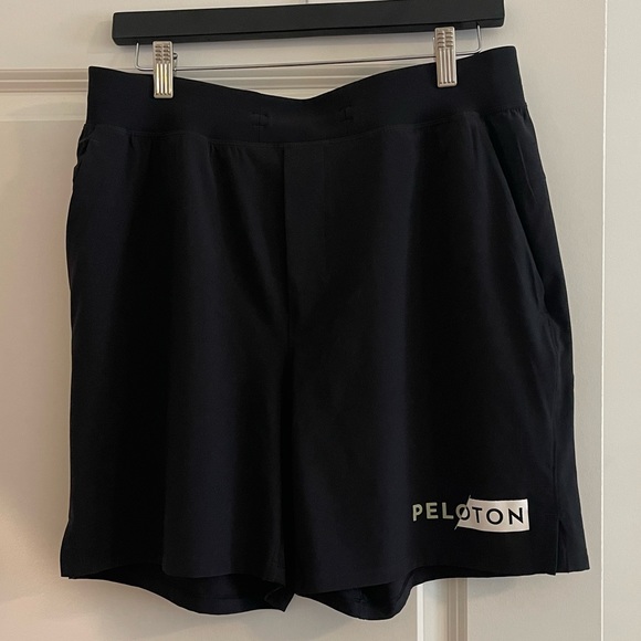 lululemon athletica Other - Lululemon Peloton Linerless Shorts Black 7 inches